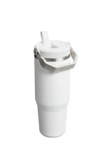 Stanley The Iceflow Flip Straw Pipetli Termos Bardak 0,89 Lt - Beyaz