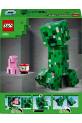 LEGO ® Minecraft® Creeper™ 21276 - 10 Yaş ve Üzeri Çocuklar için Video Oyunu Temalı Aksiyon Figürü İçeren Oyuncak Yapım Seti (665P)