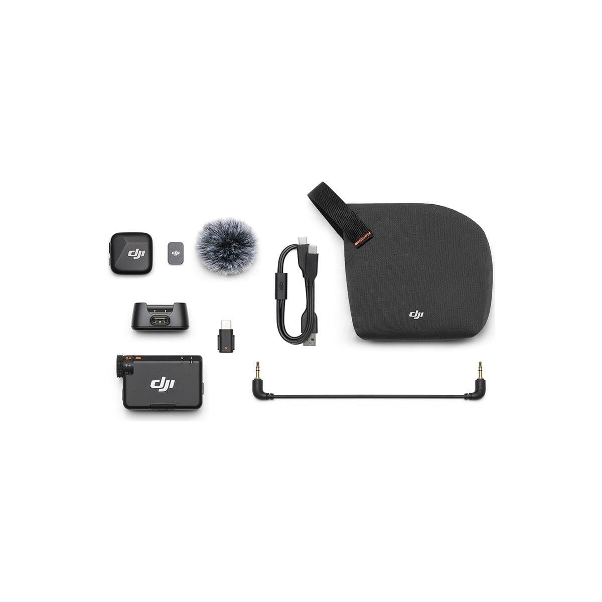 DJI Mic Mini (1Tx+1Rx) – Kablosuz Tek Kişilik Mikrofon Seti