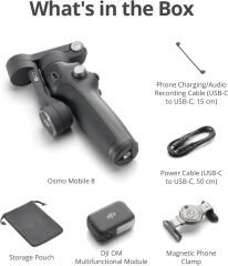 DJI Osmo Mobile 8 Telefon Gimbal | Türkiye Karacasulu Garantili |