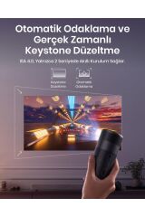 Nebula Capsule Air Dünyanın En Küçük Google Tv Projeksiyon Cihazı - Beyaz - D4112