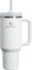Stanley Quencher Pipetli Termos Bardak, Beyaz (Frost), 1.18 Litre