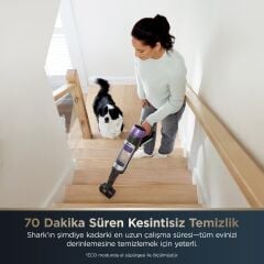 Shark Powerdetect Clean&empty Pet Başlıklı Şarjlı Dikey Süpürge