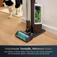 Shark Powerdetect Clean&empty Pet Başlıklı Şarjlı Dikey Süpürge