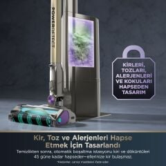 Shark Powerdetect Clean&empty Pet Başlıklı Şarjlı Dikey Süpürge
