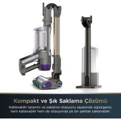 Shark Powerdetect Clean&empty Pet Başlıklı Şarjlı Dikey Süpürge
